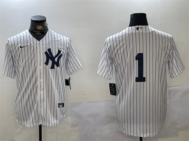 Men's New York Yankees #1 Bobby Murcer White Cool Base Stitched Baseball Jersey Men's New York Yankees #1 Bobby Murcer White Cool Base Stitched Baseball Jersey
